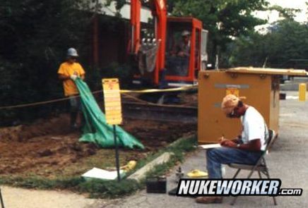 Rennhack & Doan
Rennhack and Mark "Mac" Doan performing soil and drain remediation at West Jeff
Keywords: Battelle