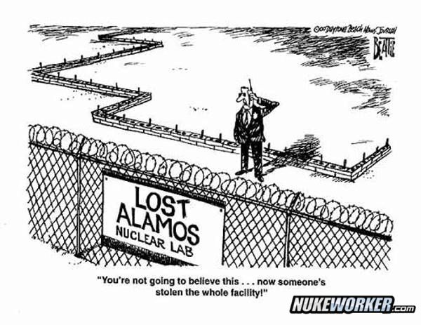 Cartoon
Keywords: Los Alamos National Lab LANL