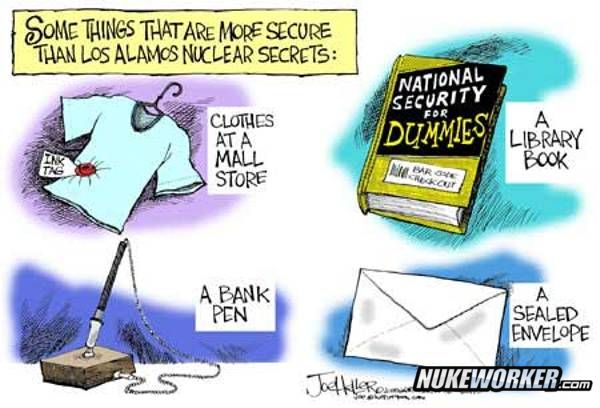 Los Alamos Cartoon
Keywords: Los Alamos National Lab LANL