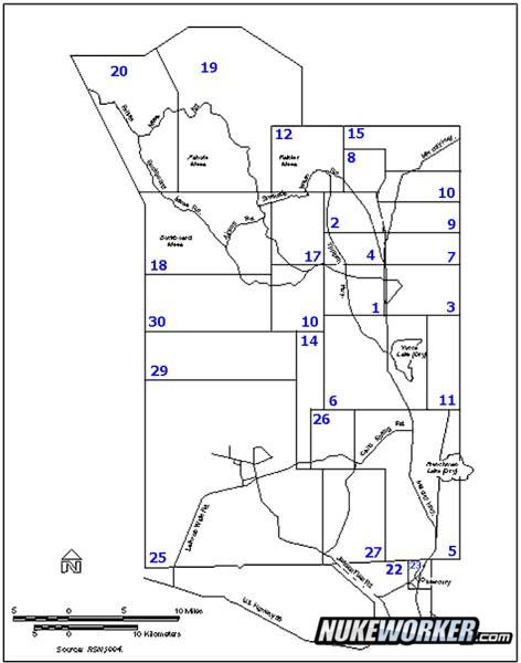 Nevada Test Site Map
Keywords: Nevada Test Site, Mercury, Nye County, Nevada NTS