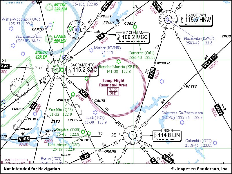 Rancho Seco Map
Rancho Seco - 25 miles SE of Sacramento, CA, or 26 miles NNE of Stockton, CA.

FAA has issued a NOTAM (FDC 1/1980) prohibiting all General Aviation flights within a 10 nautical mile radius and below 18,000 feet of numerous nuclear sites throughout the United States.
Keywords: Rancho Seco Nuclear Generating Station Power Plant