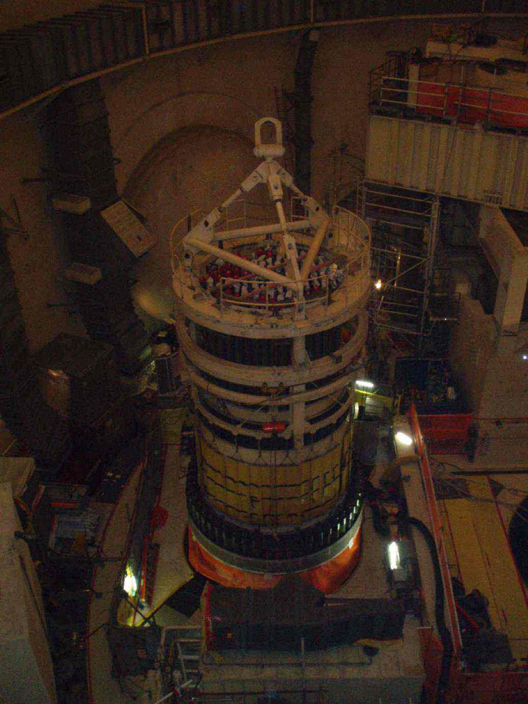 St. Lucie Reactor Head
Taken from the top of the dome inside Unit 2. A long climb, to say the least.
