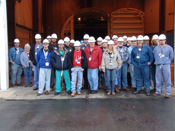 Hatch Crew
Hatch crew for the U-1 Refuel Outage
