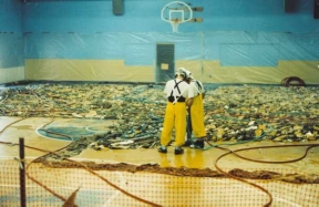 Naturita, CO - Nucla Elementary School Cleanup - During
