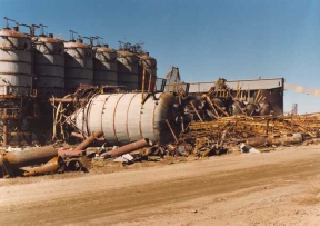 Ambrosia Lake - Mill Demolished on Ground
Ambrosia Lake - Mill Demolished on Ground
Ambrosia Lake Site, Ambrosia Lake, NM
UMTRA
Keywords: Ambrosia Lake Site, Ambrosia Lake, NM