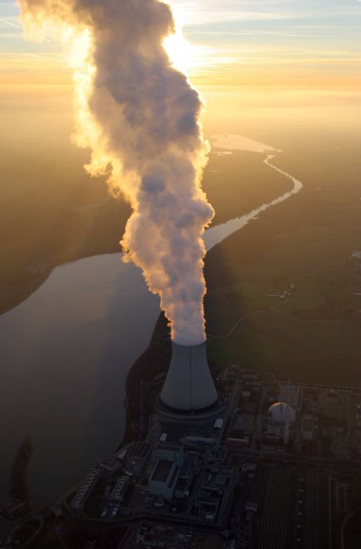 Nuclear plants Isar 1 and Isar 2
Nuclear power plants Isar 1 and Isar 2, near to Essenbach-Ohu. 
