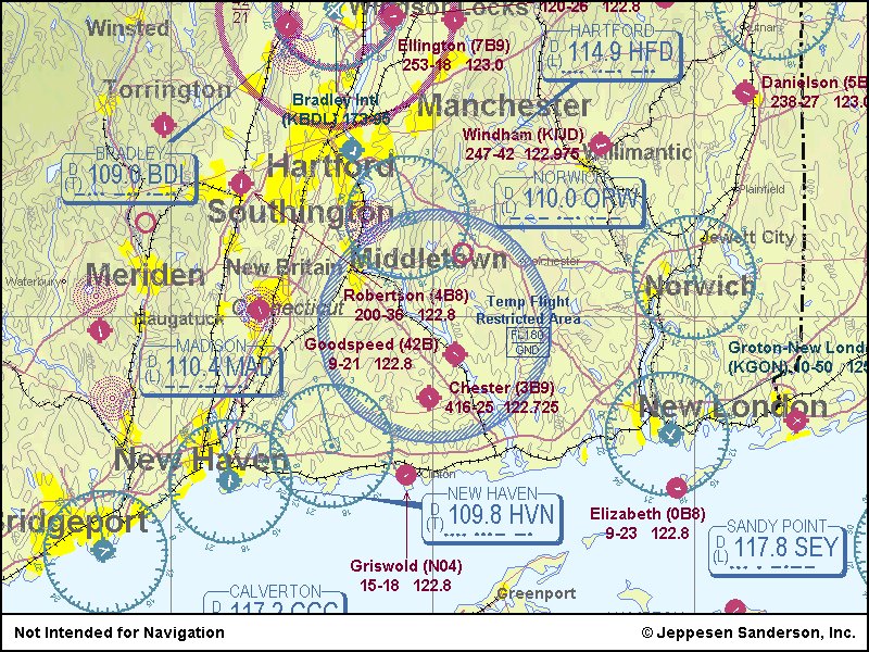 NOTAM Prohibits GA Flights Over Nuclear Sites
FAA has issued a NOTAM (FDC 1/1980) prohibiting all General Aviation flights within a 10 nautical mile radius and below 18,000 feet of numerous nuclear sites throughout the United States.
Keywords: Connecticut Yankee (Haddam Neck)