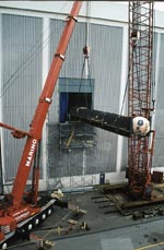 Millstone 3 Crane
Marino Crane installing heat exchanger at Millstone Nuclear Power Plant, Waterford, CT
Keywords: Millstone Nuclear Generating Station Dominion