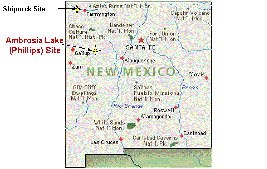 The Phillips mill site is located in the Ambrosia Lake Valley about 25 miles north of Grants, New Mexico.
The Phillips mill site is located in the Ambrosia Lake Valley about 25 miles north of Grants, New Mexico. It is one of two uranium mills that were operated in the valley. A total of five mills were built between December 1956 and December 1959 in the Ambrosia Lake district of the uranium mining area known as the Grants mineral belt, which extends from near Albuquerque, New Mexico, westward for about 100 miles across the southern margin of the San Juan Basin. 
