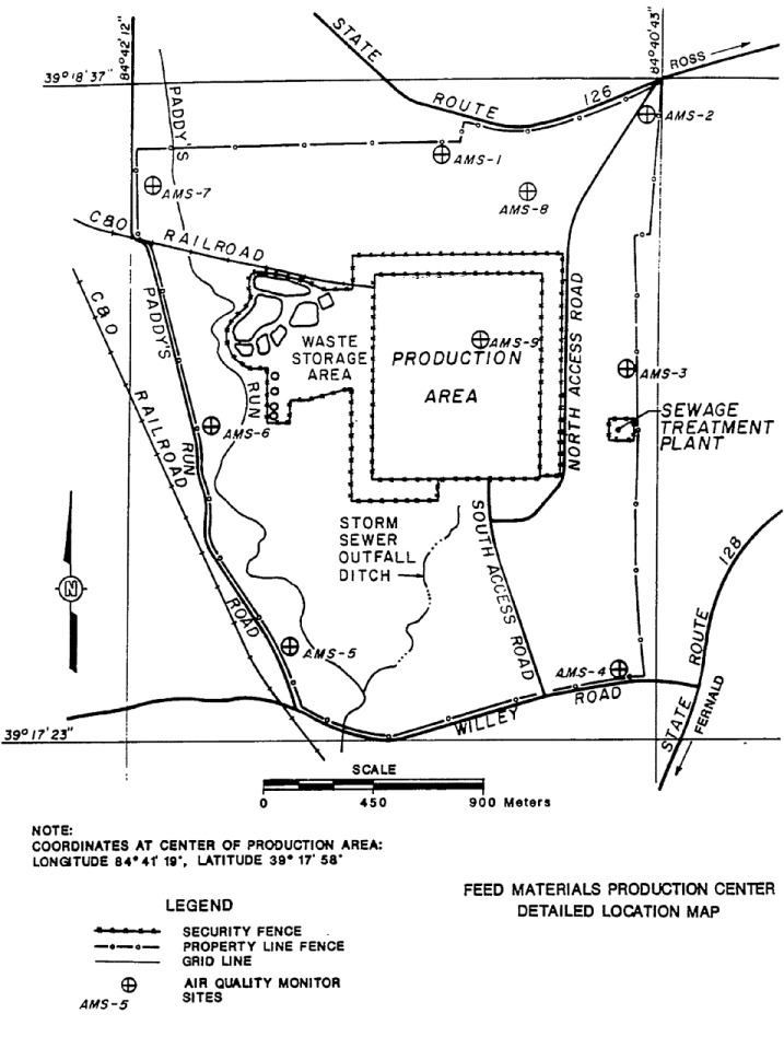 Fernald Environmental Project (FEMP)
The Fernald Environmental Project (FEMP) encompasses 1,050 acres located in south western Ohio, approximately 18 miles north west of Cincinnati. 
Keywords: Fernald Closure Project Fernald Green Salt Plant, Feed Materials Production Center, Fernald, Ohio (FEMP)