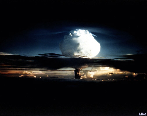 Mike
Yield: 10.4 Megatons
Location: Eniwetok
Date: 31.Oct.1952
