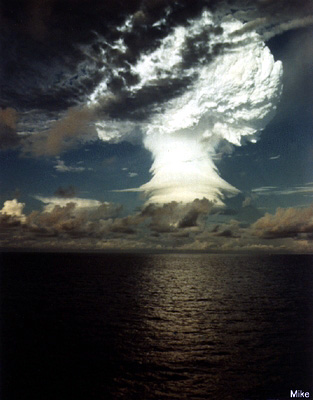 Mike
Yield: 10.4 Megatons
Location: Eniwetok
Date: 31.Oct.1952
