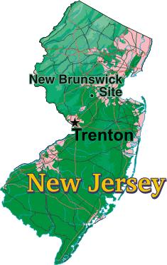 New Brunswick Site
 From 1948 to 1977, the New Brunswick Site, located in New Brunswick, New Jersey, operated as a general nuclear chemistry laboratory performing radiochemical analyses for the Manhattan Engineer District and the U.S. Atomic Energy Commission.

The site was partially remediated in two phases between 1978 and 1983, including removal of all aboveground structures, contaminated concrete foundations and on-site drain liners, and contaminated soils on the front two-thirds of the property. In 1990, DOE designated the site for additional remediation of residual soil contamination under FUSRAP. DOE remediated localized areas of contamination identified in 1996 and certified that the site complied with applicable cleanup criteria and standards in September 2001. The property was released for unrestricted use.
