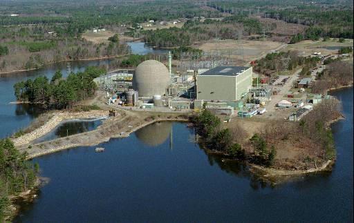 Maine Yankee Nuclear Power Plant (decommissioned)
The Maine Yankee nuclear power plant is seen Tuesday, April 14, 1998 in Wiscasset, Maine. Officials from the plant are meeting with federal regulators investigating several posssible violations. The plant was shut down permanently last August after many safety and maintenance problems.
Keywords: Maine Yankee Nuclear Power Plant (decommissioned)