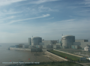 Qinshan-3
Operator: China National Nuclear Corp
Configuration: 2 X 728 MW CANDU
Operation: 2002-2003
Reactor supplier: CNNC, AECL
T/G supplier: Hitachi
