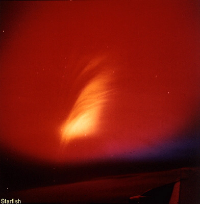 Starfish Prime
Yield: 1.4 Megatons
Location: Johnston Island
Date: 9.Jul.1962
