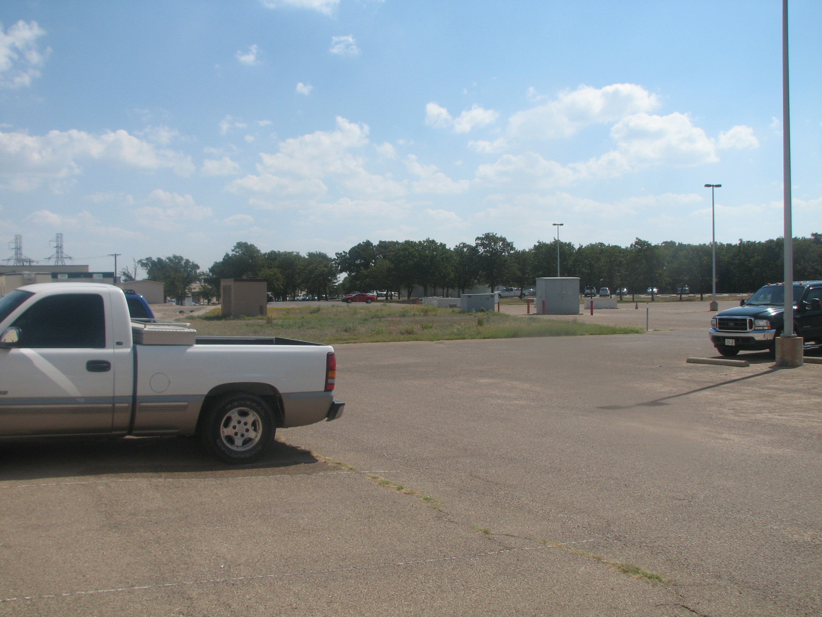 Looking from the Training Center towards the PPC
