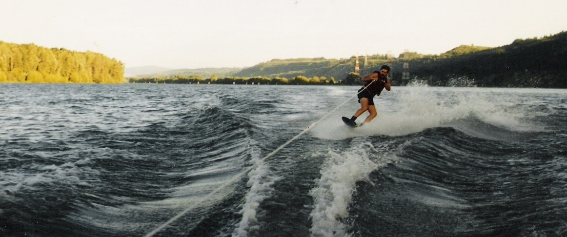 Wake Boarding
Blaine - Late 90's
