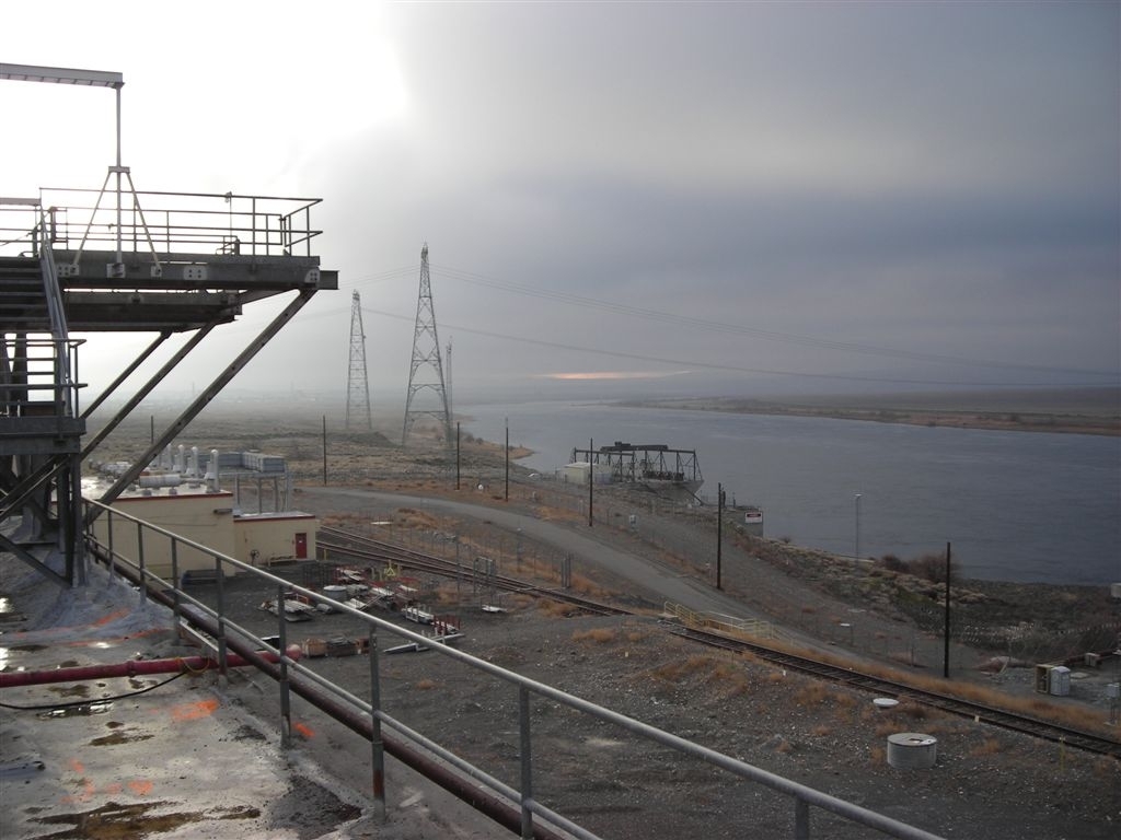 View west from 109N roof, 2008
