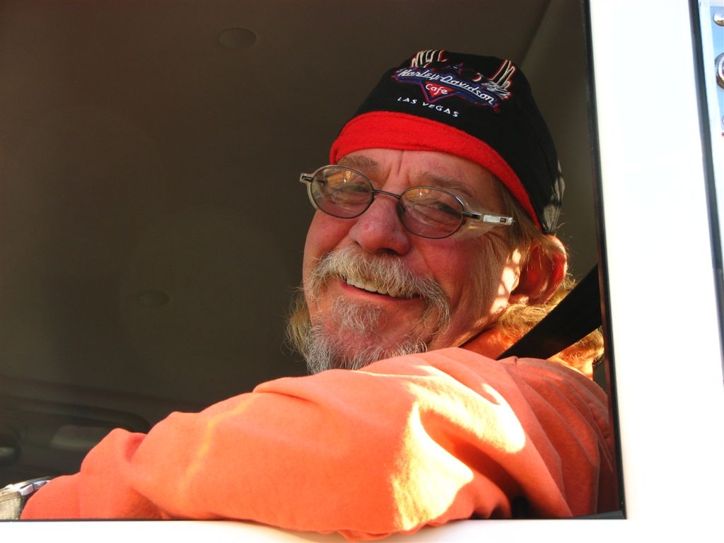 Larry Mothersbaugh, teamster
Part of our load-out crew
