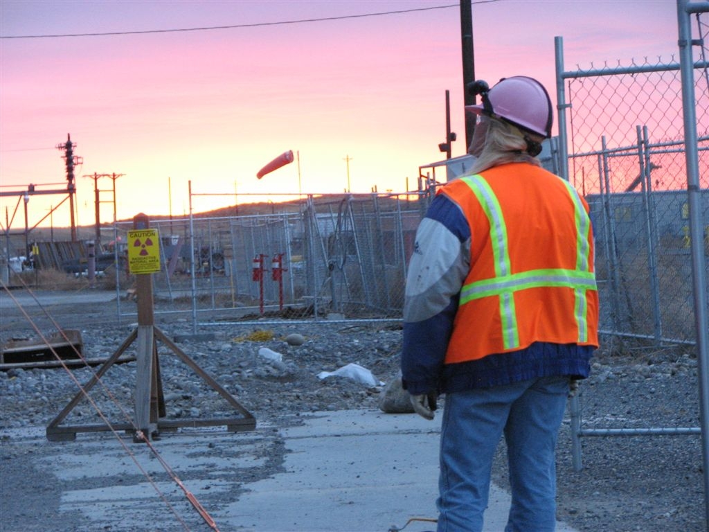 Shannon, teamster
Taken November 17, 2oo9 at 100N demo site
