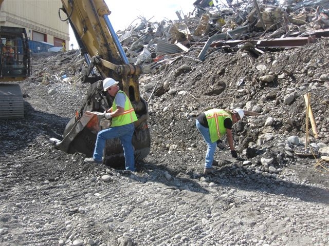 Photo of RCTs using their tools of the trade
