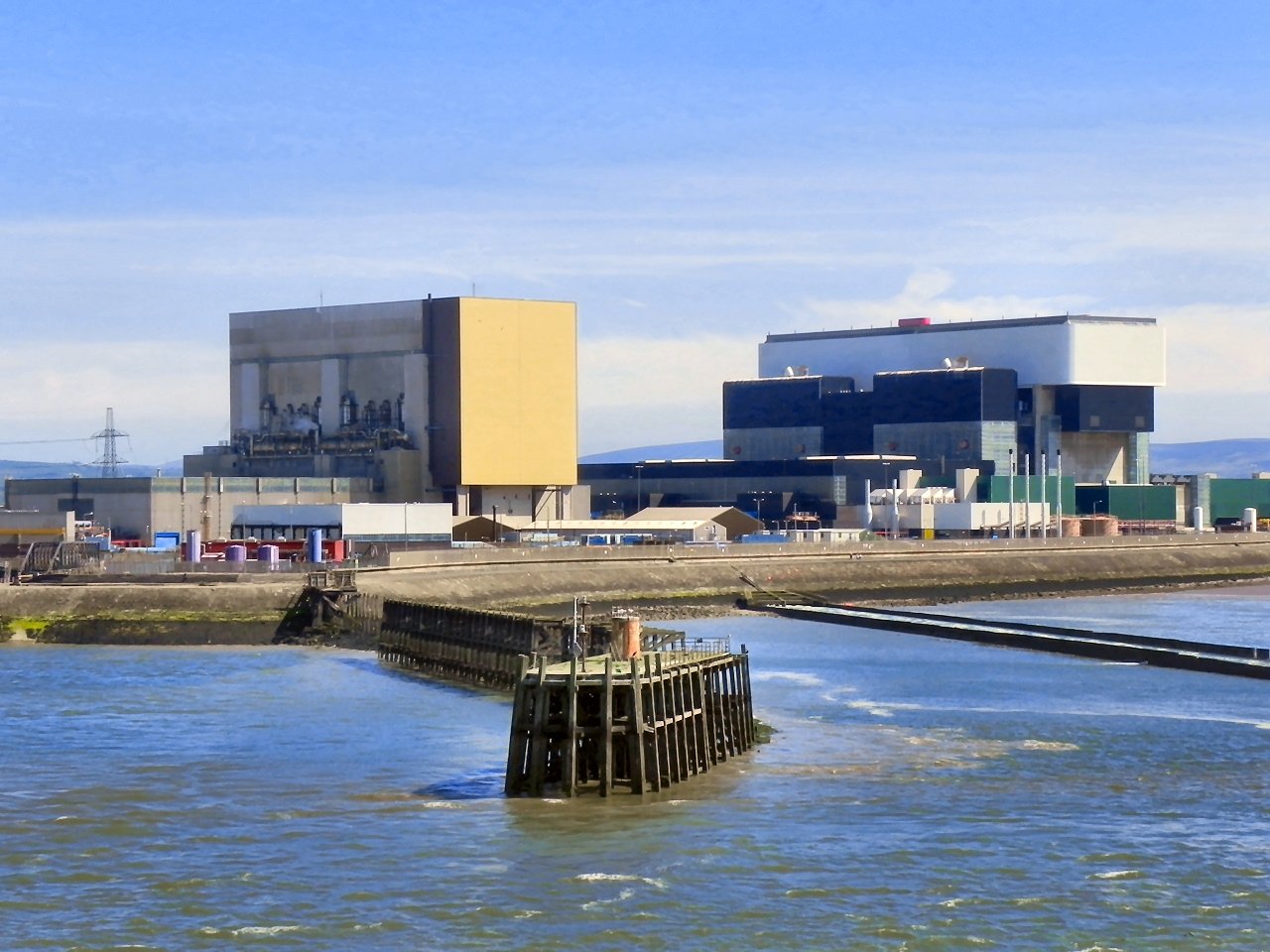 Heysham Power Station and South Jetty - geograph.org.uk - 2391185
Keywords: Heysham