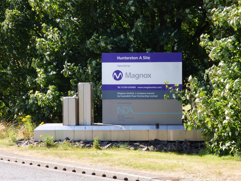 Hunterston nuclear power station sign - geograph.org.uk - 5850943
Keywords: Hunterston