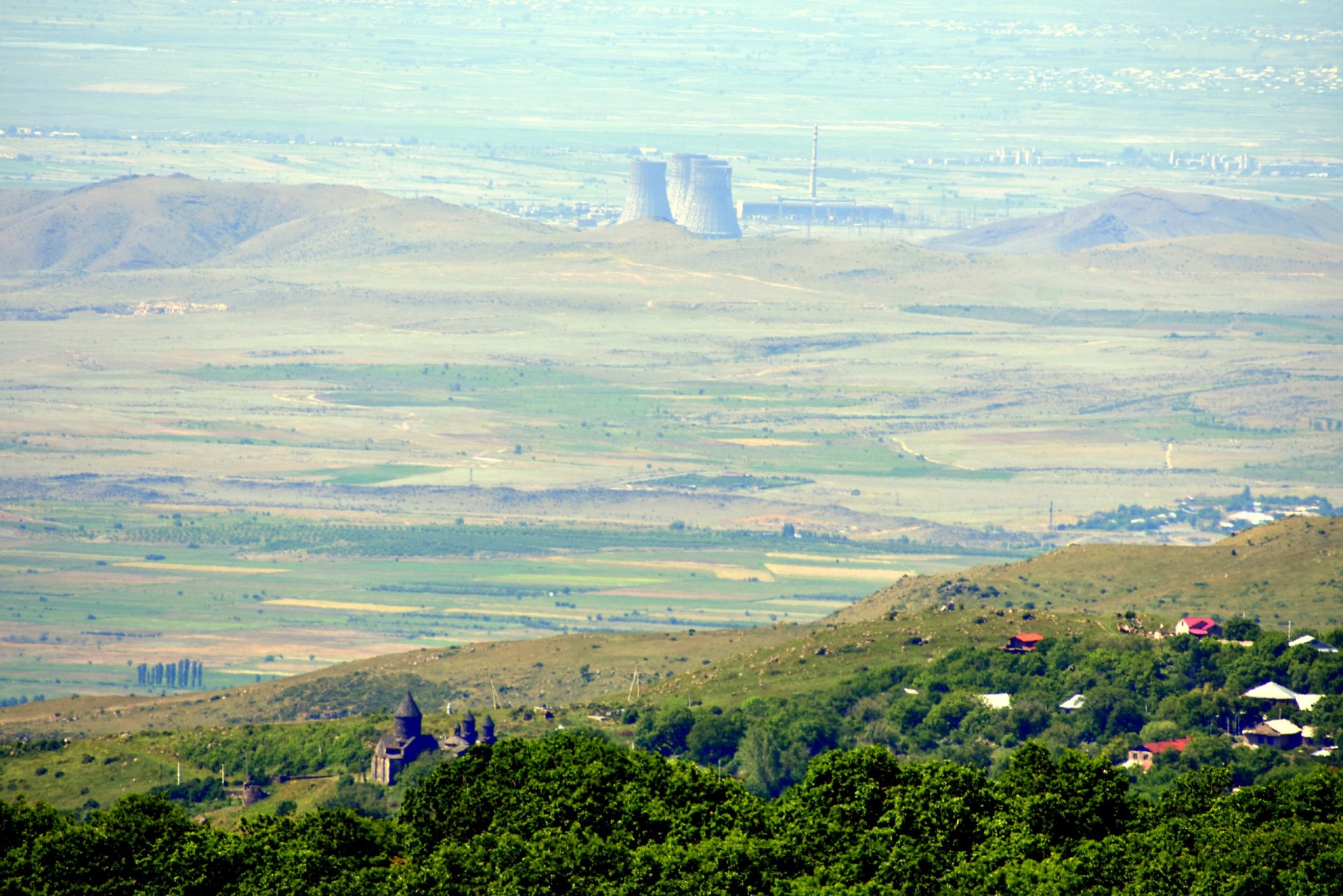 Tegher Monastery and Armenian NPP
Keywords: Armenia
