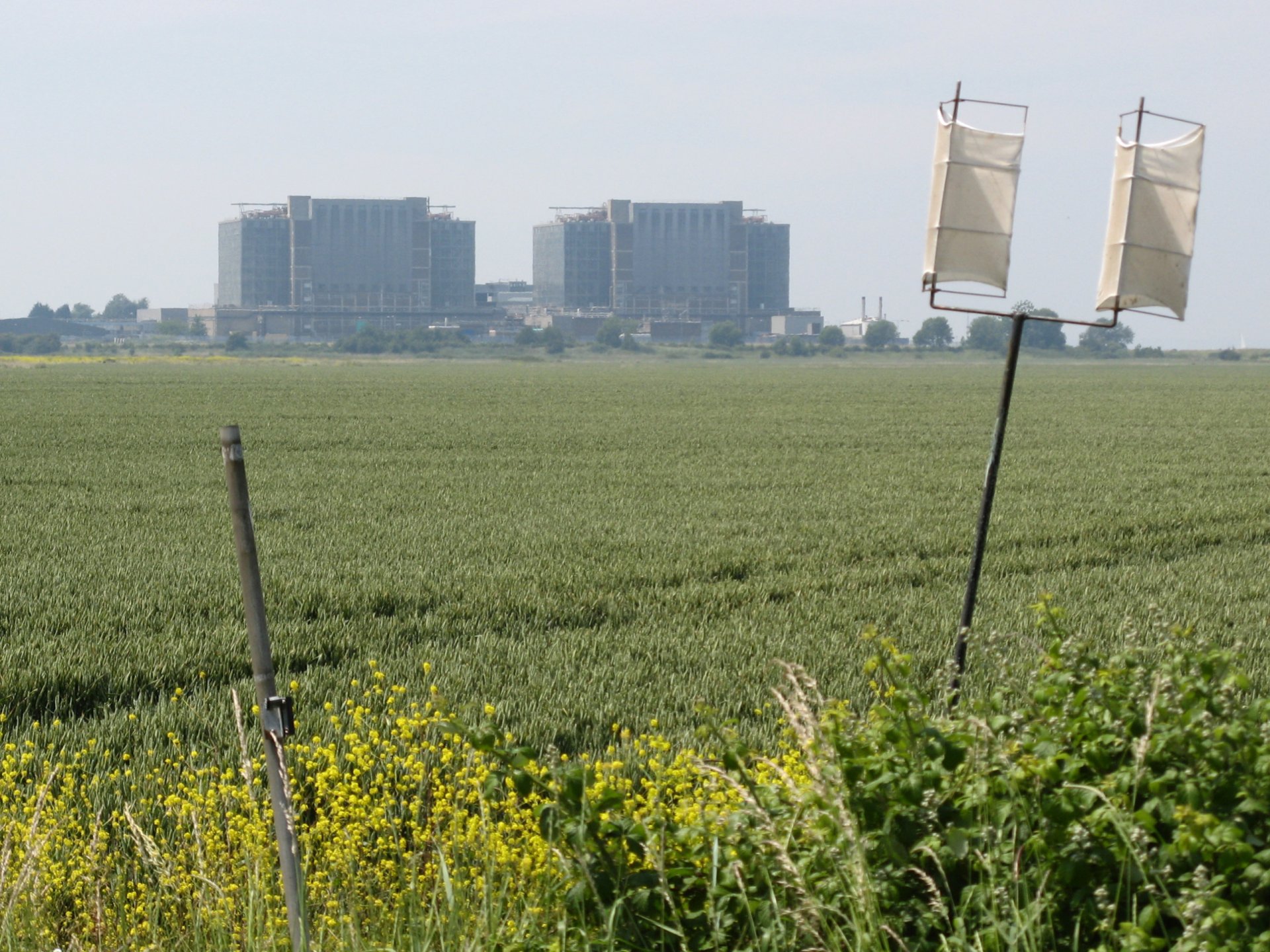 Bradwell nuclear power station, from distant east
Keywords: Bradwell