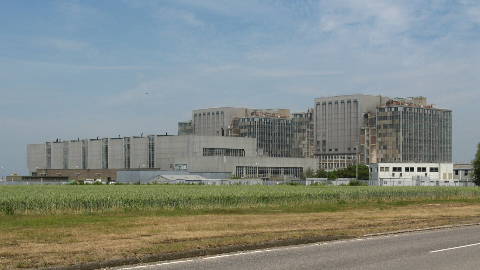 Bradwell nuclear power station, from south-west
Keywords: Bradwell