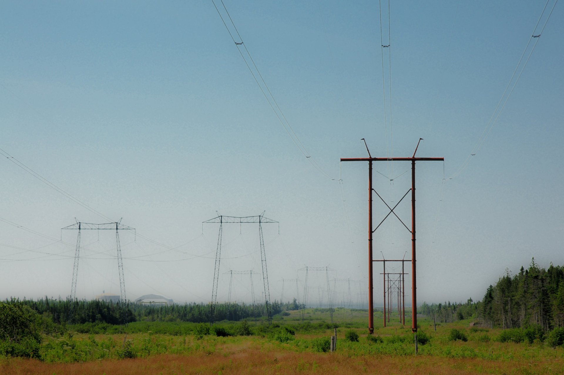Power Lines at Point Lepreau
Keywords: Point Lepreau