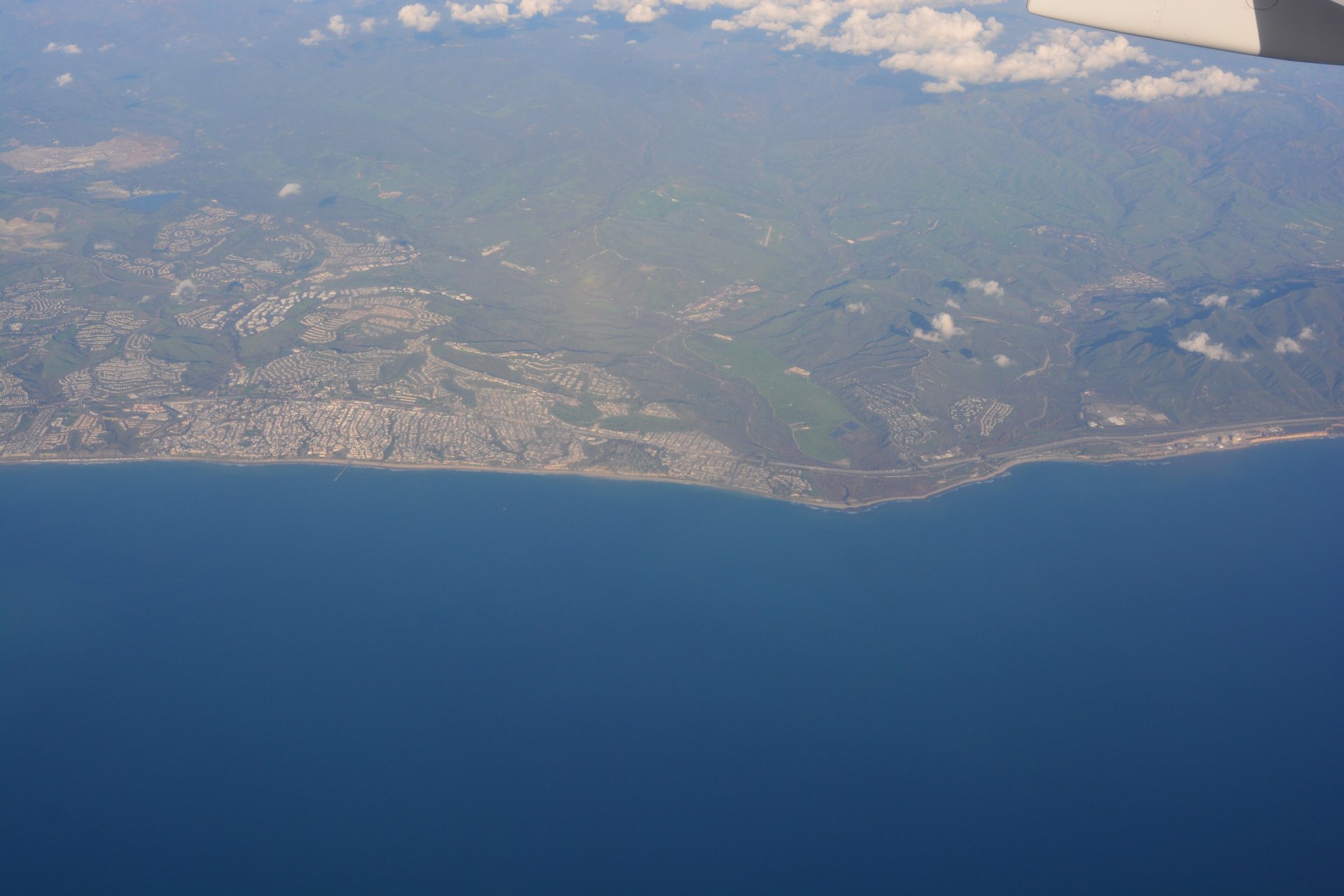 Aerial view of California Coast, looking NE by East at San Clemente and San Onofre Beach
Keywords: San Onofre