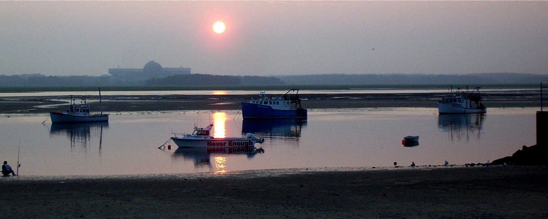 Seabrook Station behind the Blackwater River
Keywords: Seabrook