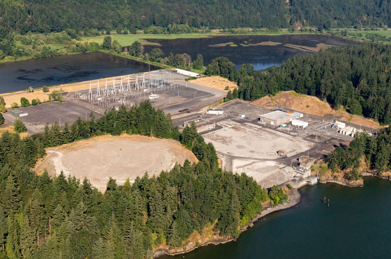 Former site of Trojan Nuclear Plant in 2022
Keywords: Trojan